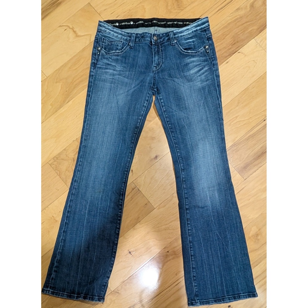 Be Rock for Express Womens Bootcut Jeans Blue Medium Wash Denim Size 10R
